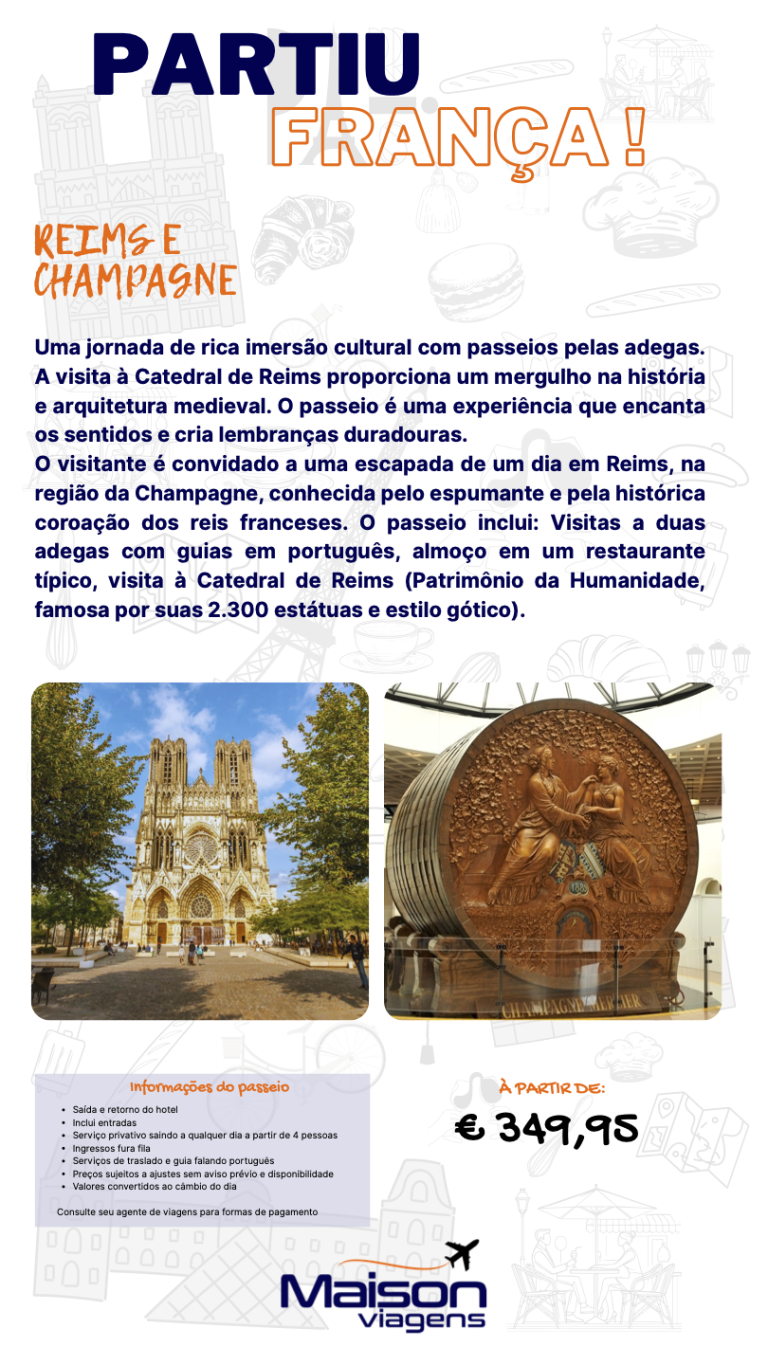 Reims e Champanhe