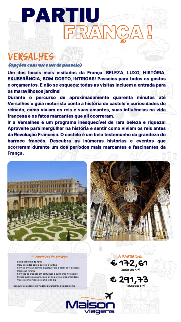 Visita De Versalhes